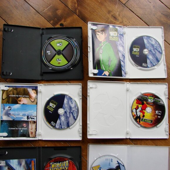 7 DVDs Bundle Ben 10 Storm Hawks Tsubasa Japanese Animation Action Adventure - Picture 4 of 7